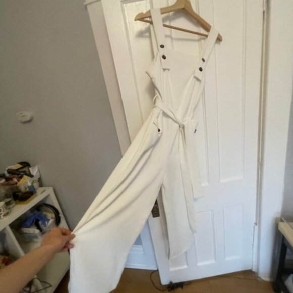 White Topshop jumpsuit romper, size 8 US - Picture 15 of 15
